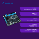 Placa-mãe micro-ATX Bluecase®