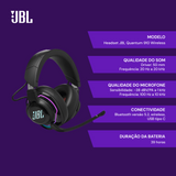 Headset Gamer JBL Quantum 910 Wireless