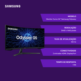 Monitor Curvo 34'' Samsung Odyssey